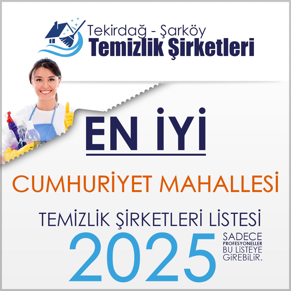 Şarköy Cumhuriyet Mahallesi En İyi Temizlik Şirketleri