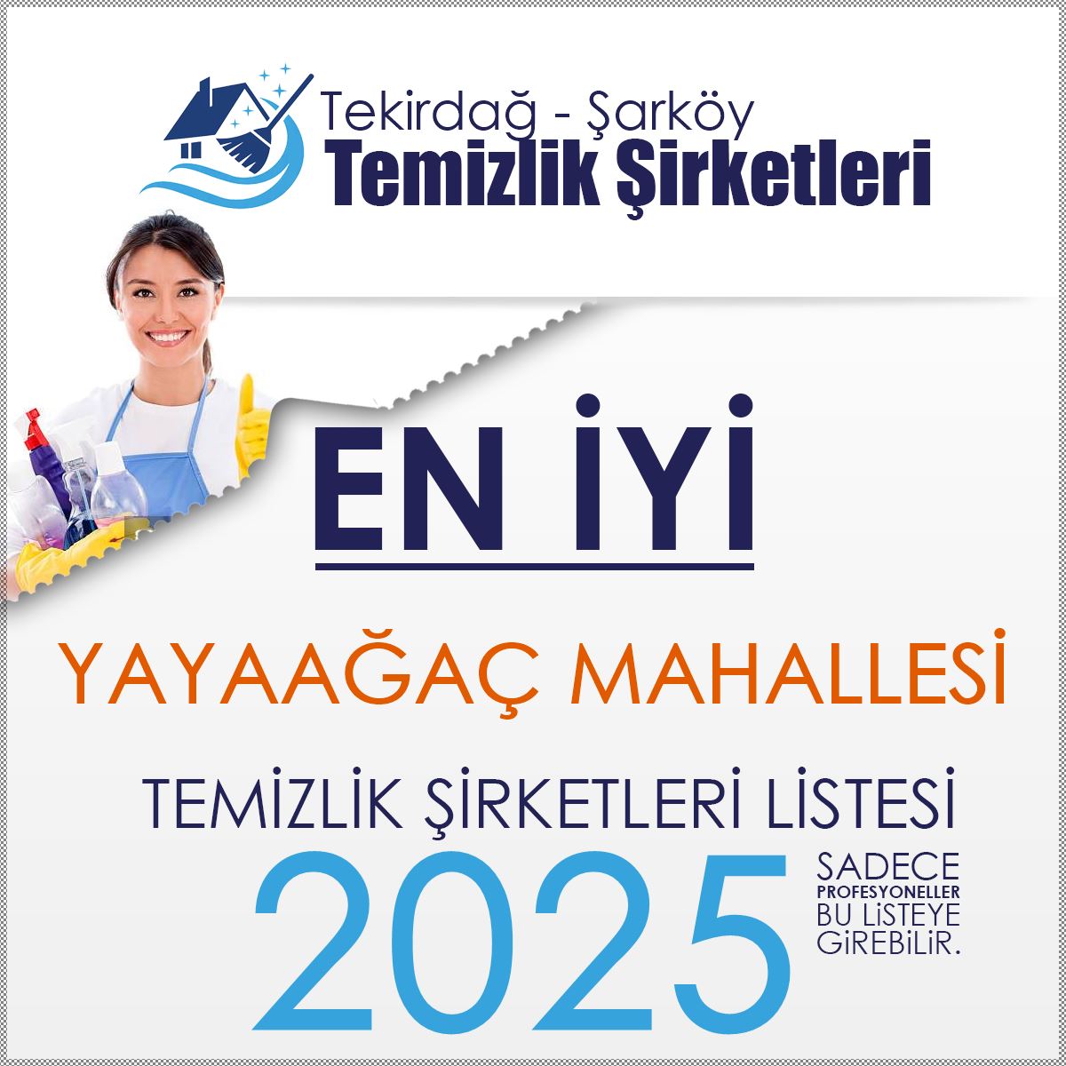 Şarköy Yayaağaç Mahallesi En İyi Temizlik Şirketleri