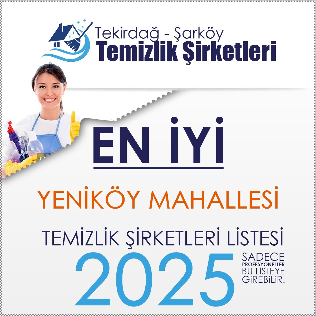 Şarköy Yeniköy Mahallesi En İyi Temizlik Şirketleri